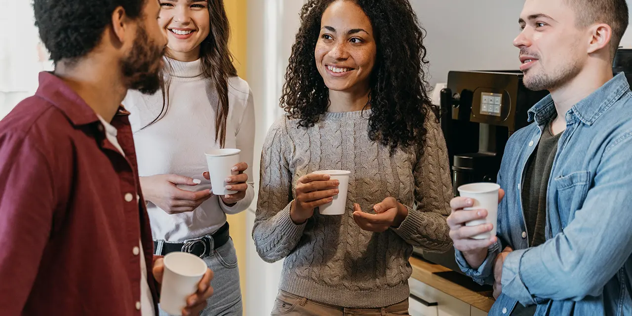 Groups of professionals networking