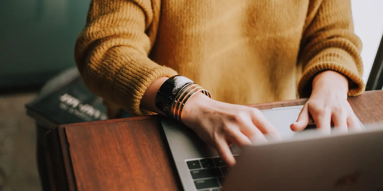 Professional managing the company's digital platforms