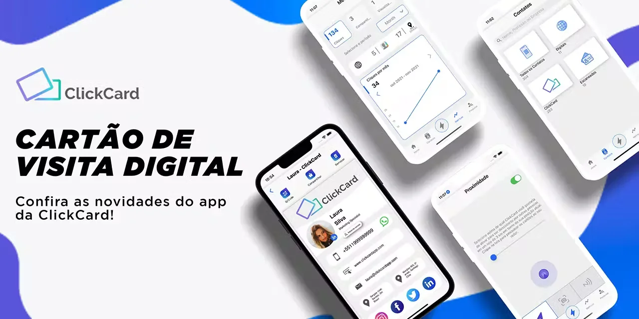 ClickCard lança uma nova versão do seu app